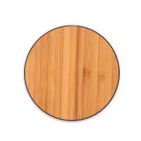 Portable Qi Wooden Wireless Charger For Apple  Smart Phone Wireless Charger