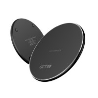 Amazon's popular 10W wireless charging plate round mirror QI Quick Charger brand customization