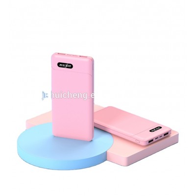 portable dual usb outputs Standard Portable Fast charger 10000mAh High capacity fast charging power banks